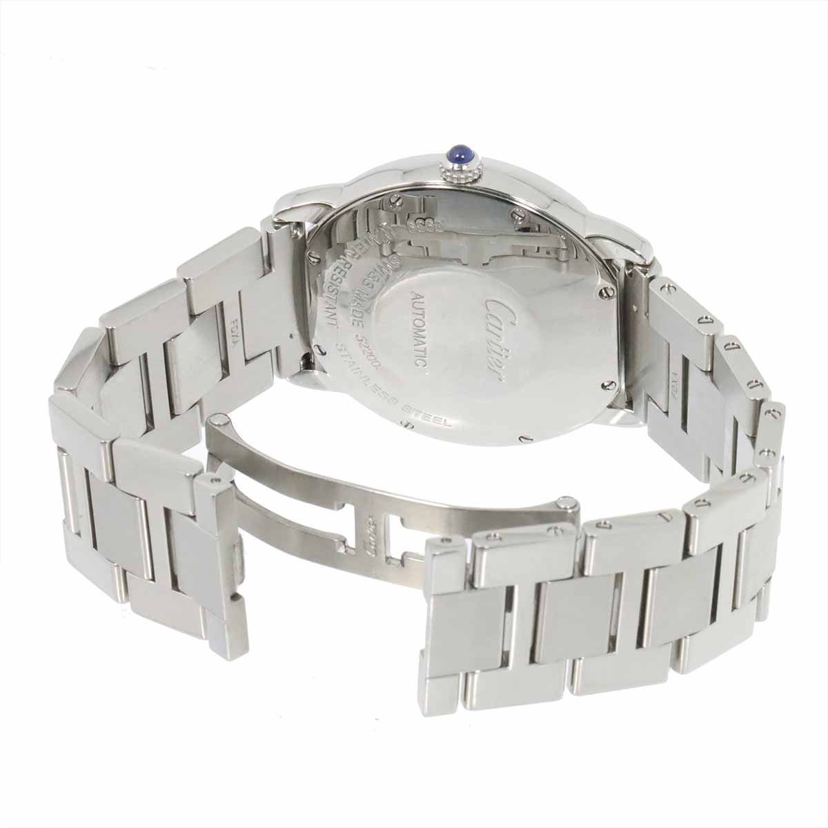 Rondesolo De Cartier WSRN0012 Automatic Silver Dial Mens