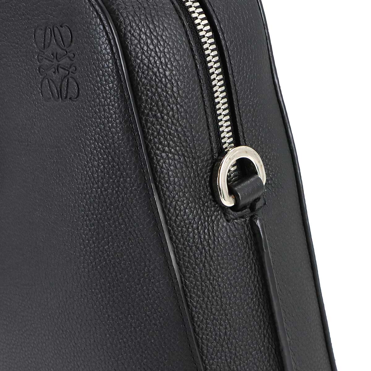 Goya Briefcase Business Shoulder Bag Leather Black