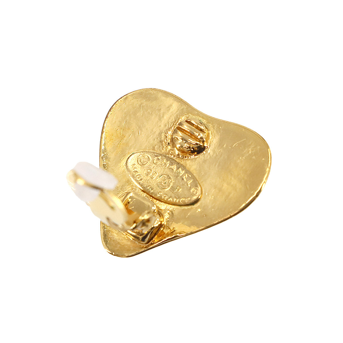 Heart Cocomark Earrings Gold 93P Accessory Vintage