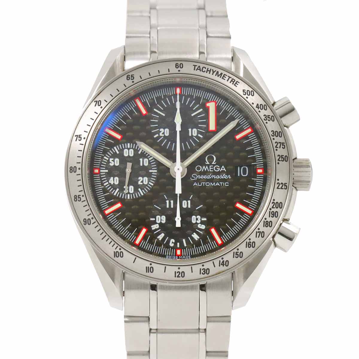 Speedmaster Racing 3519.50 Schumacher model Black Dial Mens