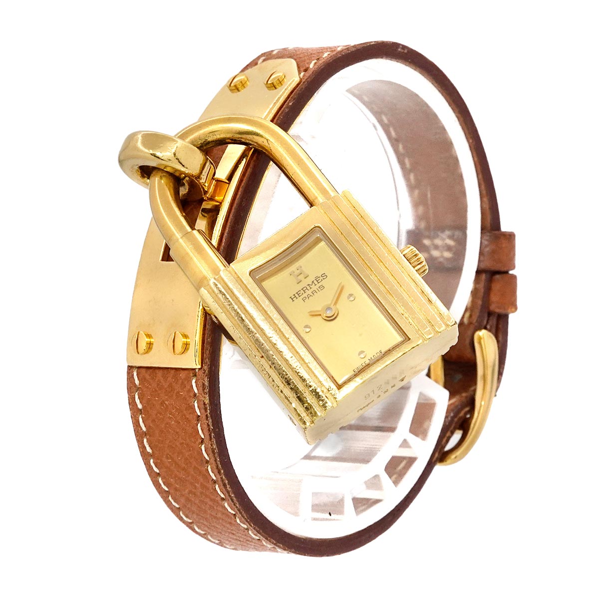 Kelly Watches Quartz Gold Dial Vintage Cadena Ladies Watch