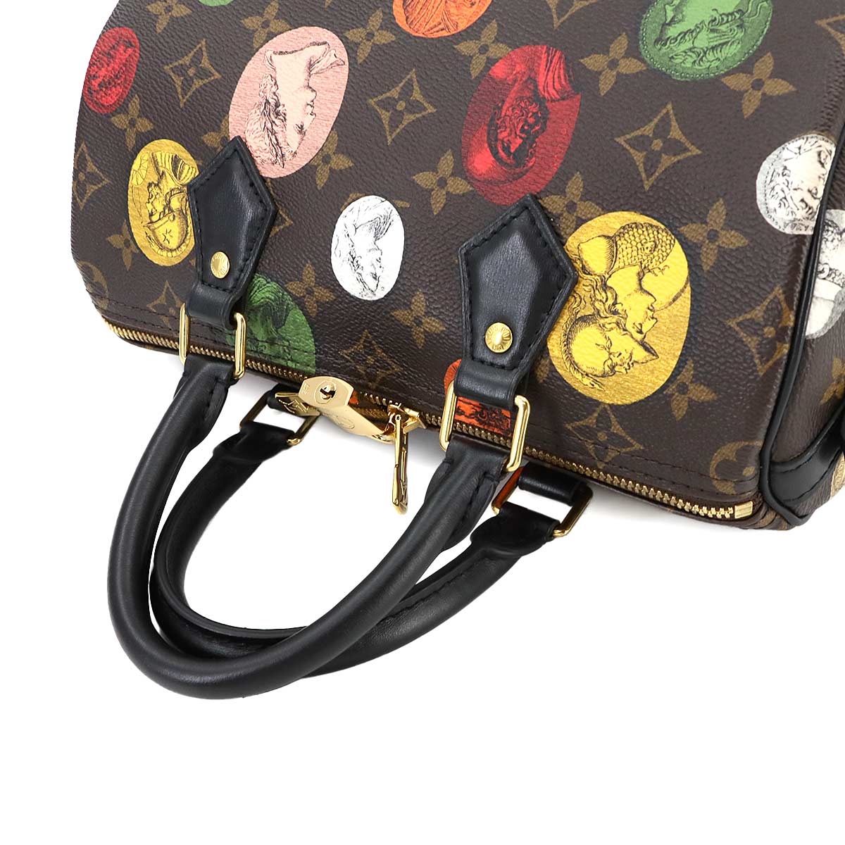 LOUIS VUITTON Monogram cameo Speedy Bandouliere 25 2way Bag M45910