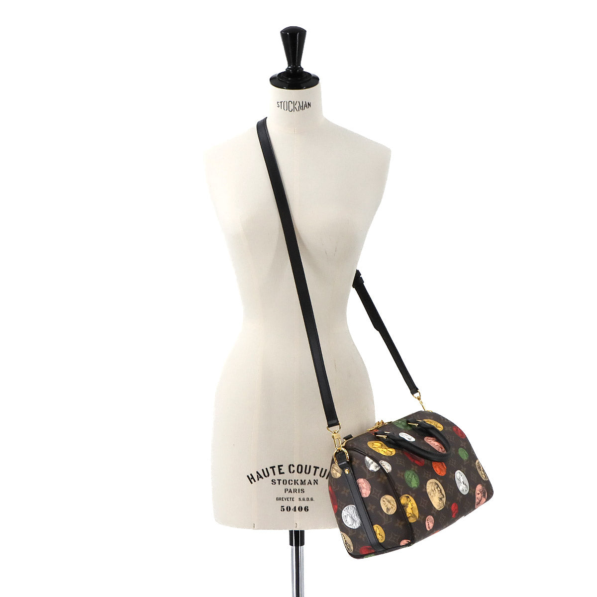 LOUIS VUITTON Monogram cameo Speedy Bandouliere 25 2way Bag M45910