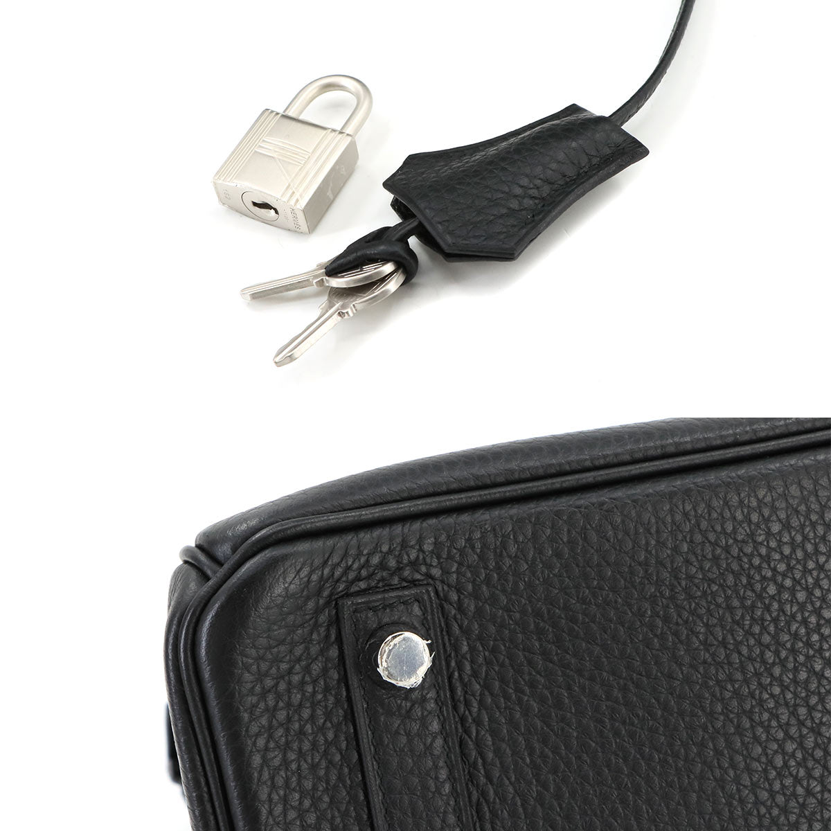 Birkin 30 Personal SPO Hand Bag Taurillon Clemence Black 90269142