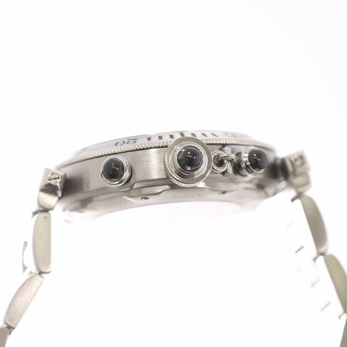 Pasha 38mm W31030H3 Chronograph Date Automatic Silver Dial