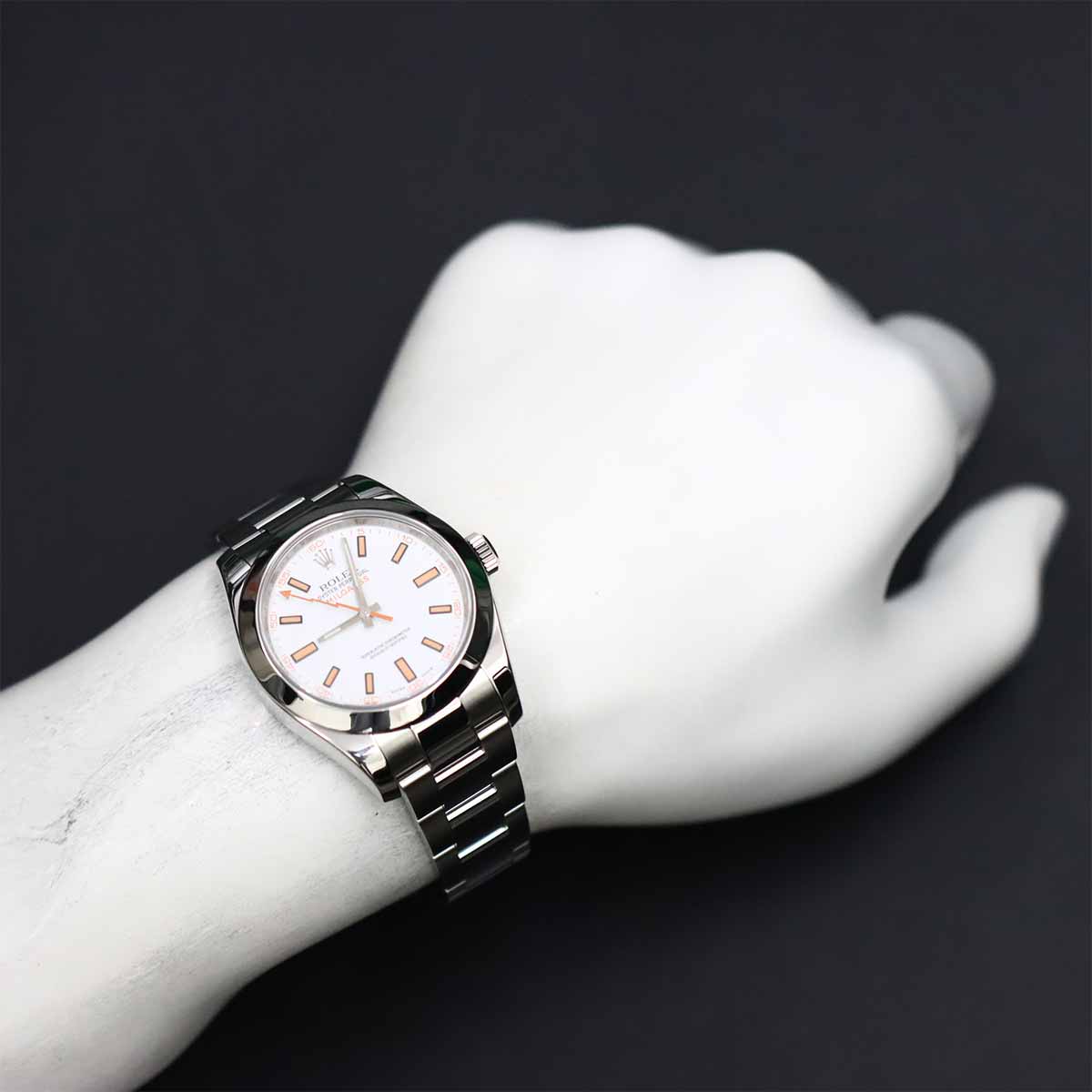 Milgauss 116400 Serial V Automatic White Dial Mens Watch