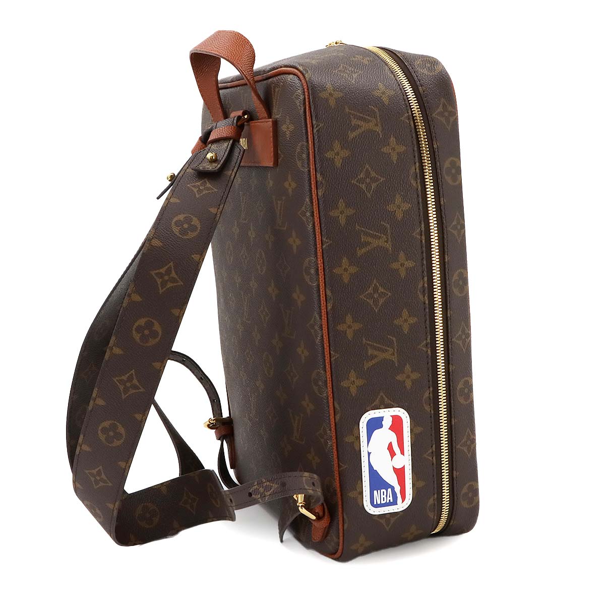 NBA Monogram Shoes Box Backpack Brown M45784 Purse 90269992