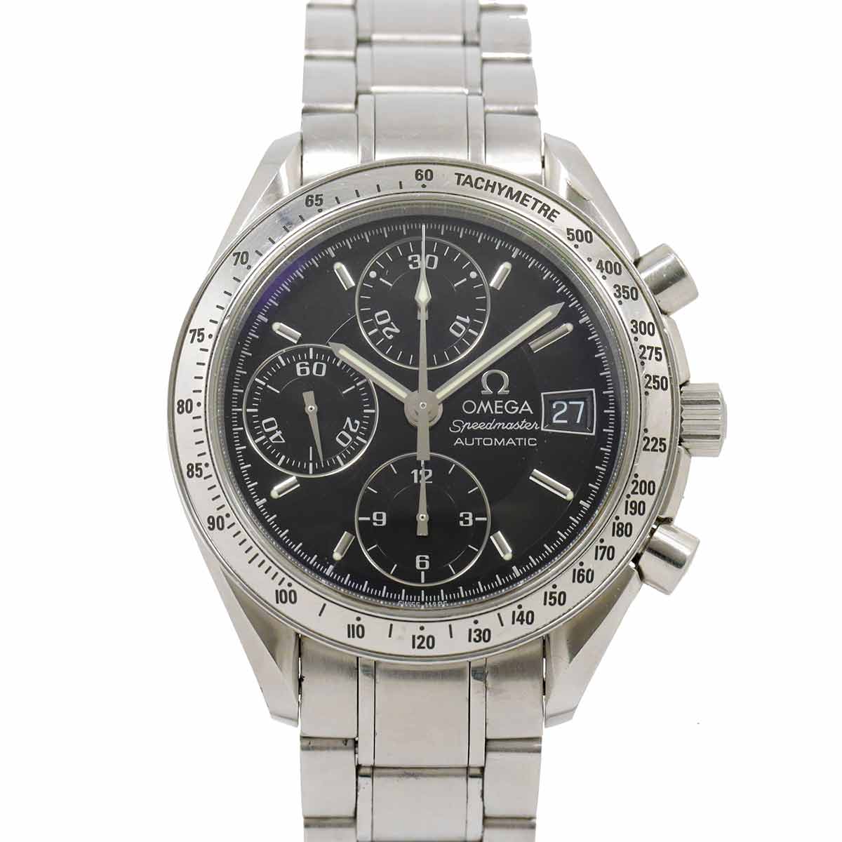 Speedmaster Date 3513.50 Chronograph Automatic Black Dial Mens