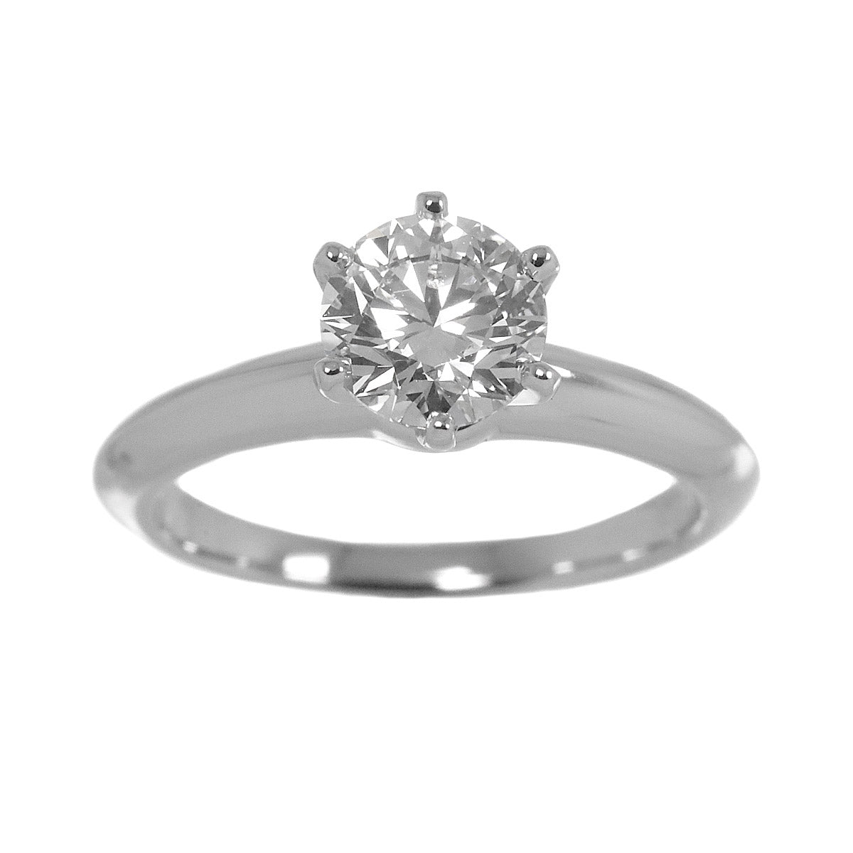 Diamond 1.09ct I/VVS2/EX Ring Platinum Size5.25(US)