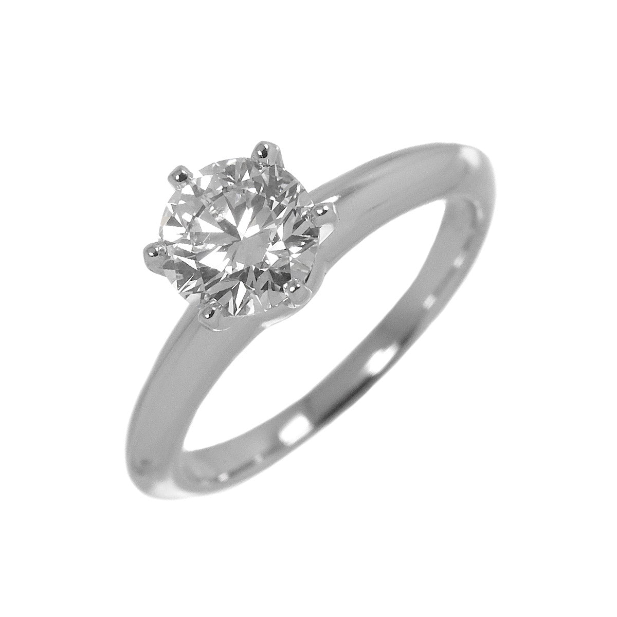 Diamond 1.09ct I/VVS2/EX Ring Platinum Size5.25(US)