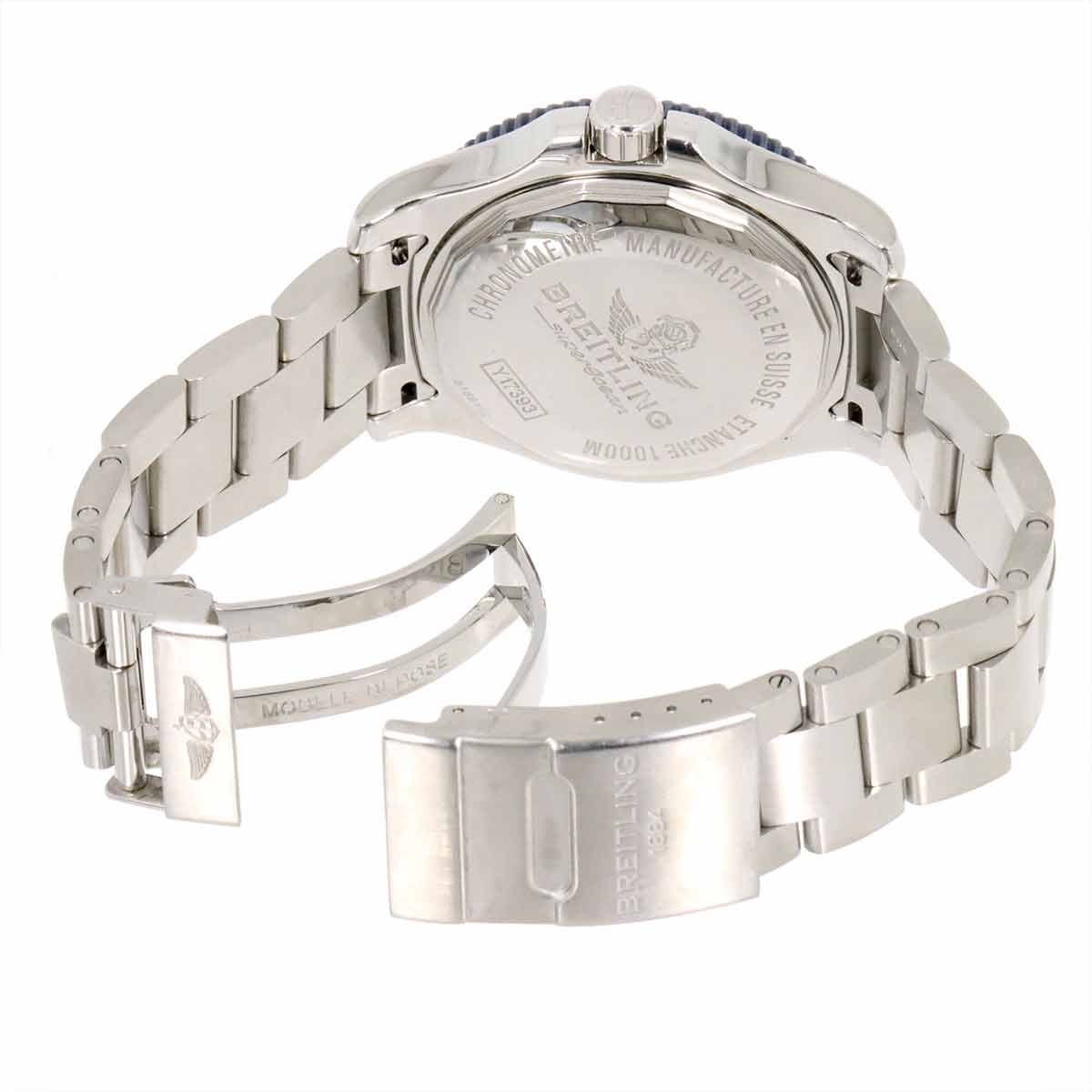 Superocean 44 Y17393 Automatic Date Blue Dial Mens