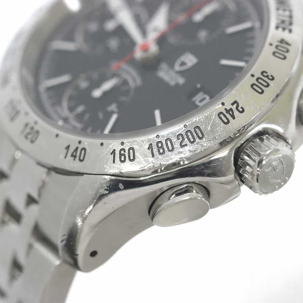 Chronotic 79380P Chronograph Mens Watch Black Dial Automatic