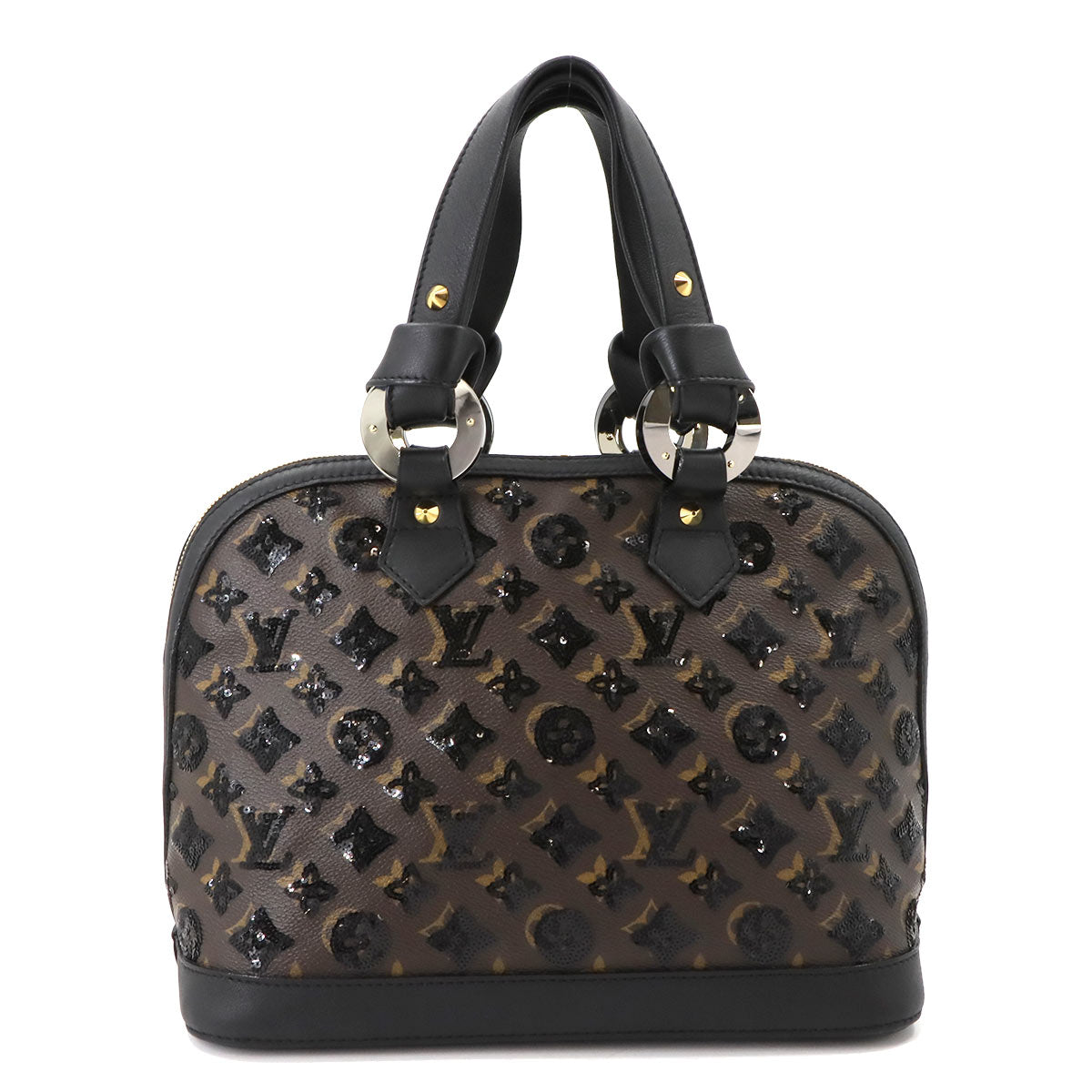 Monogram Eclipse Alma Hand Bag Noir M40245 Purse 90270722