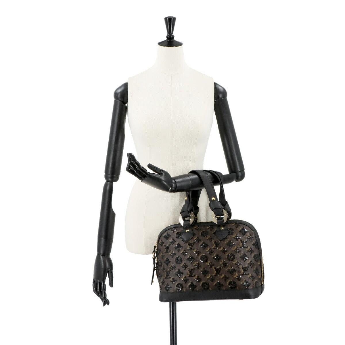 Monogram Eclipse Alma Hand Bag Noir M40245 Purse 90270722