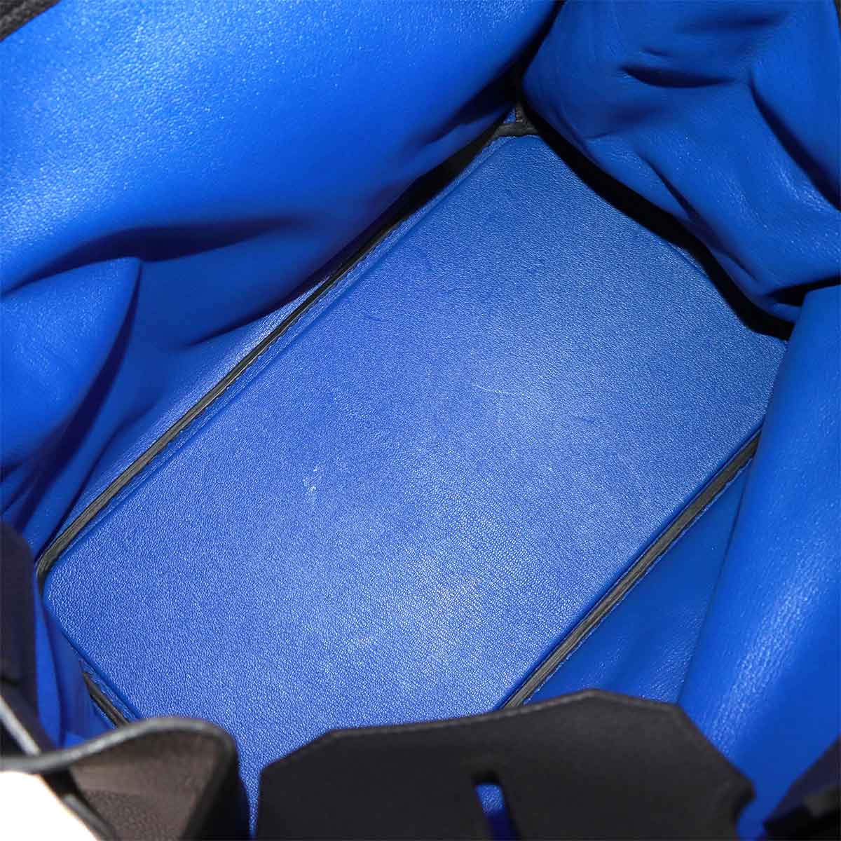 Haut a Courroies 40 Hand Bag Evercolor Black Gold Bleu France