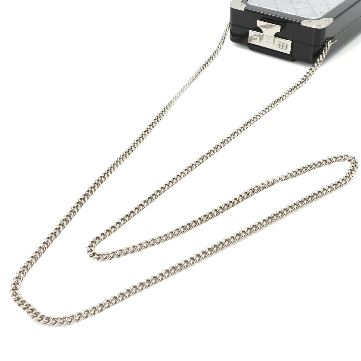 Evening In The Air Trolley Chain Clutch Shoulder Bag Plastic 90270906