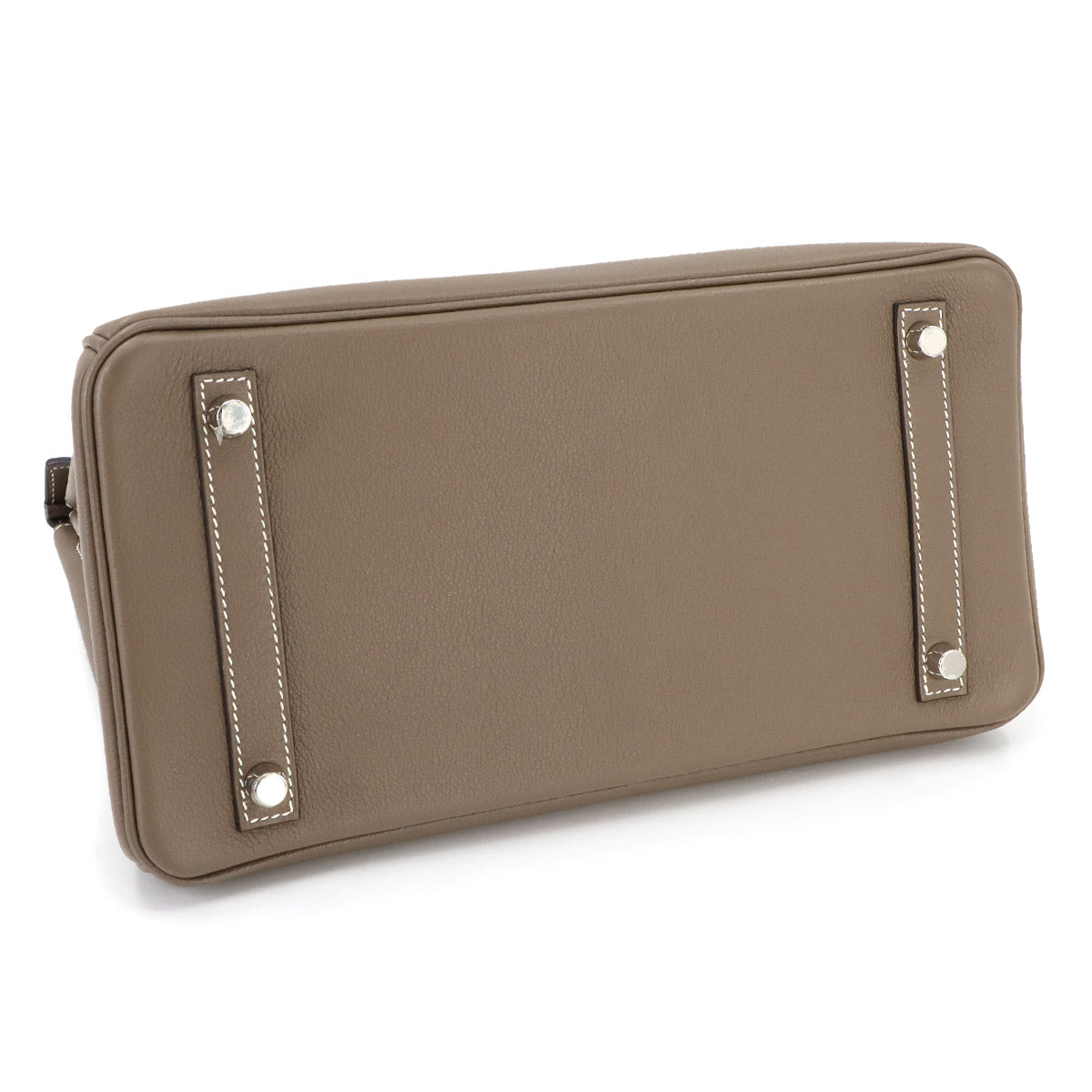 Birkin 30 Hand Bag Evercolor Etoupe Purse 90270929..