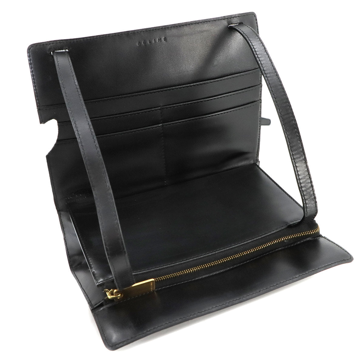 Macadam Shoulder Bag PVC Leather Black Brown Vintage Purse