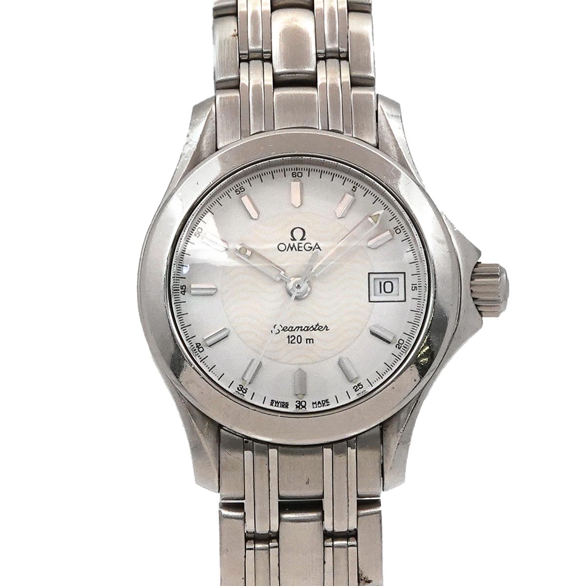 Seamaster 2571.21 Quartz Date White Dial Ladies Watch
