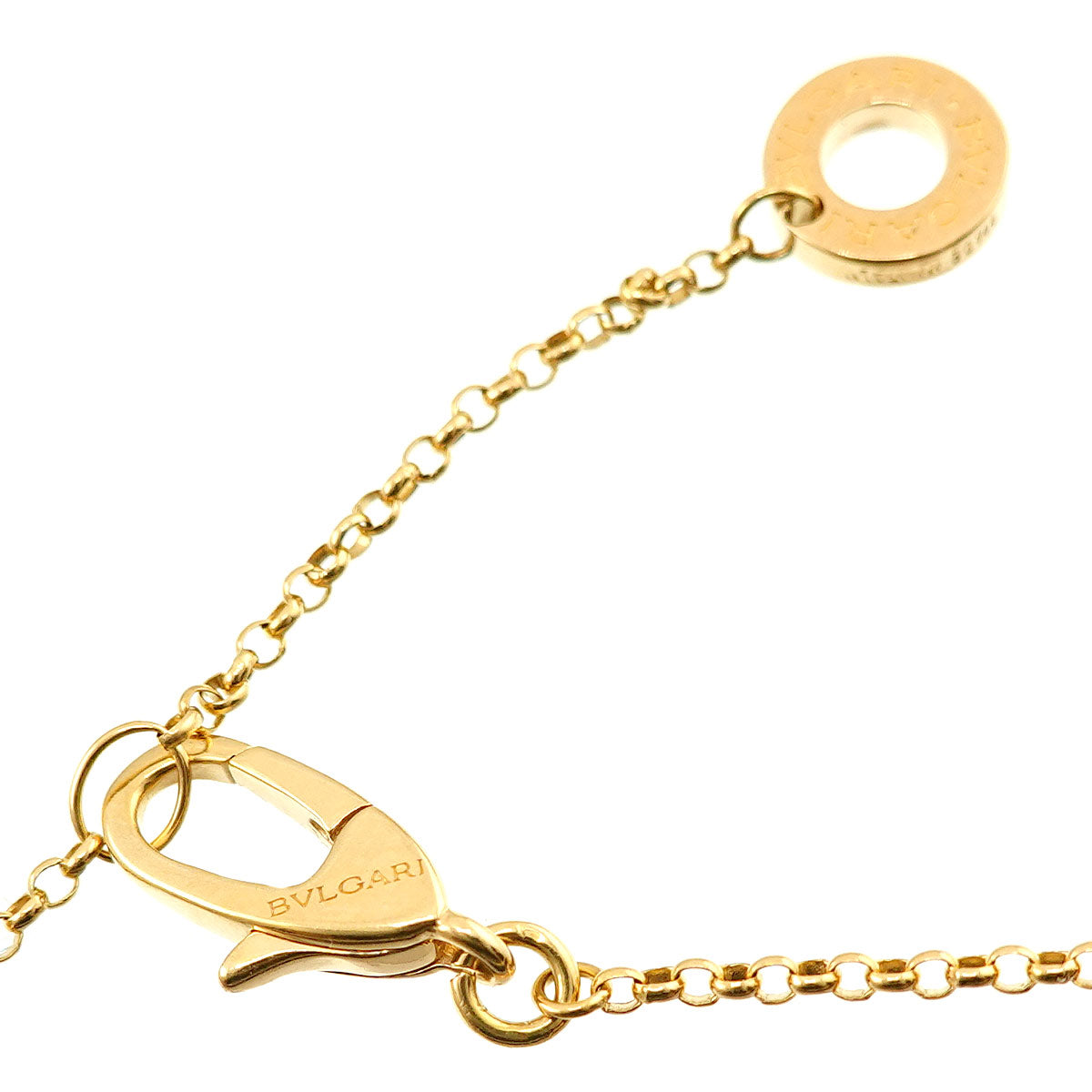 Double Logo Onyx SM Bracelet 18K Yellow Gold 750