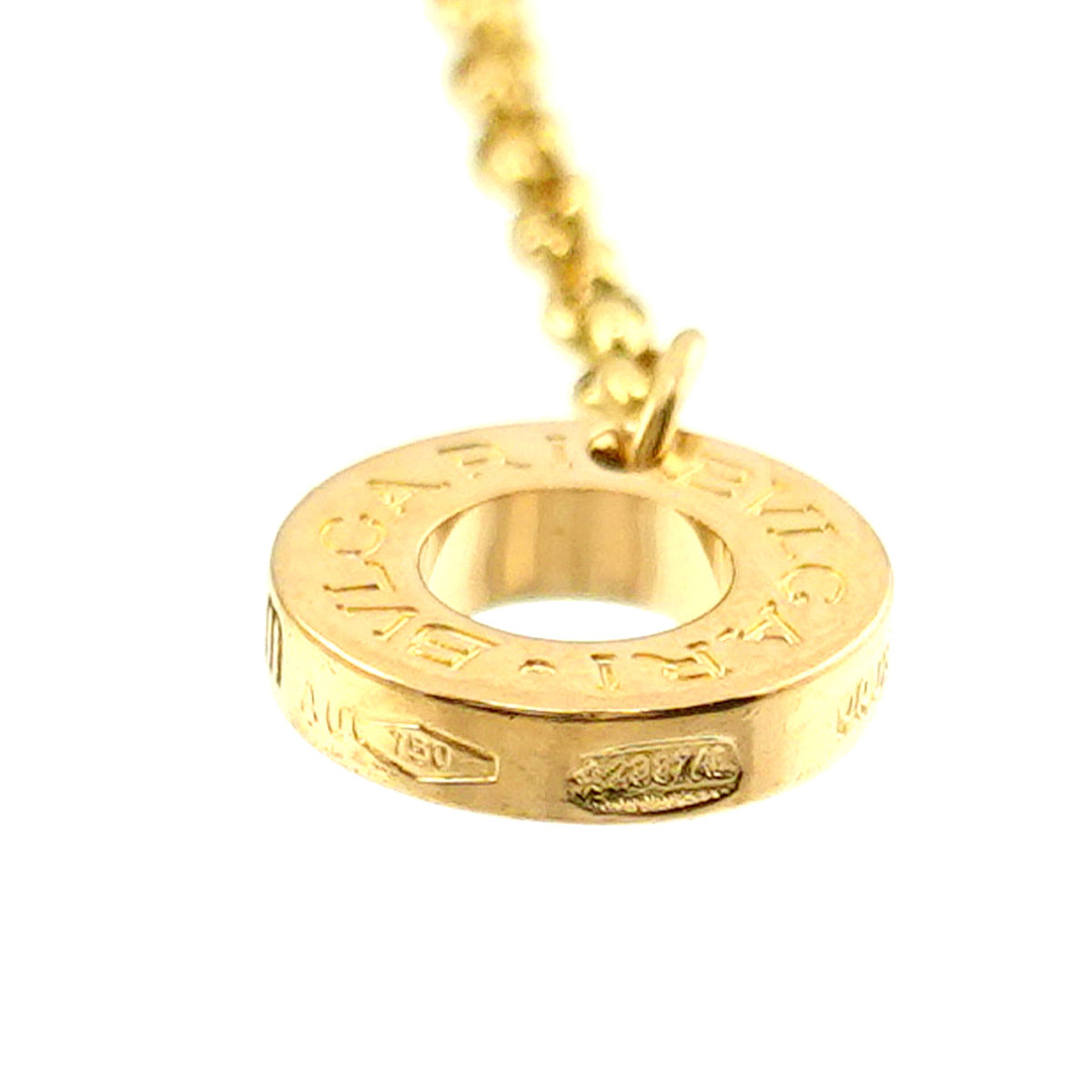 Double Logo Onyx SM Bracelet 18K Yellow Gold 750