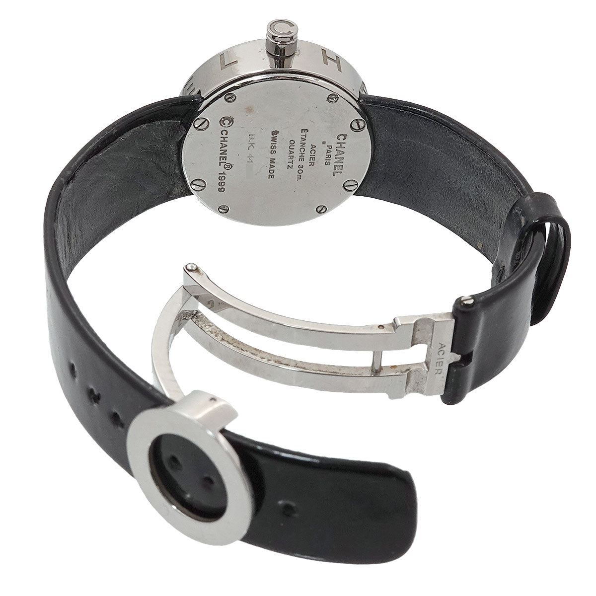 La Ronde H0579 Quartz Black Dial Enamel Ladies Watch