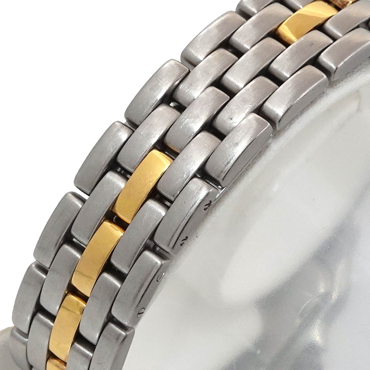 Panthere MM 1Row W25028B5 YG Quartz Date Cream Dial Boys