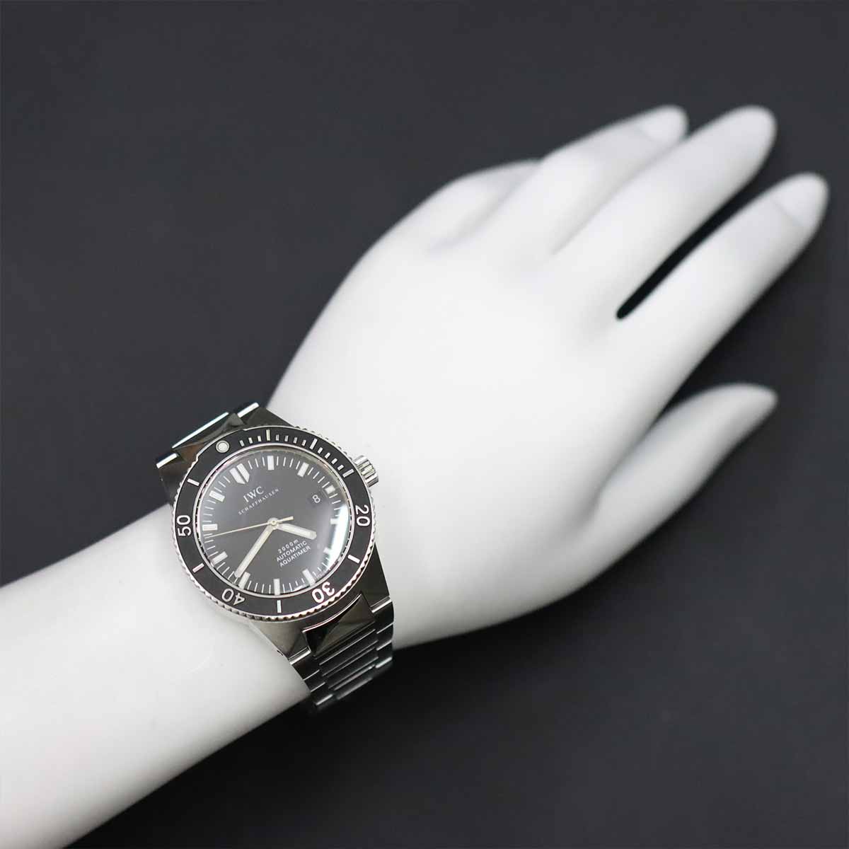 GST Aqua Timer IW353602 Automatic Black Dial Mens Watch