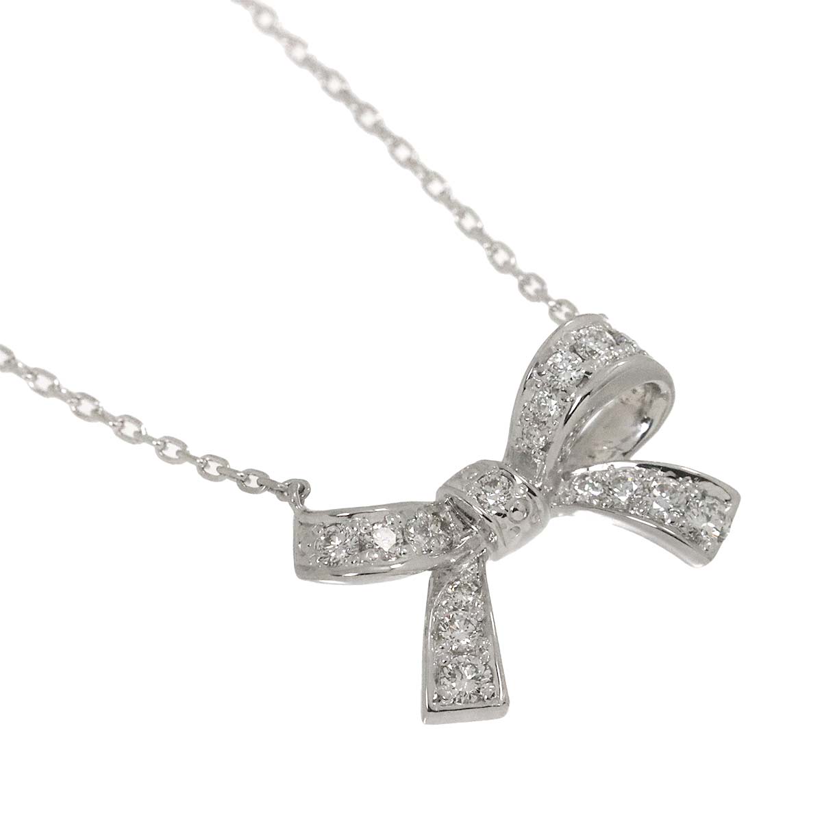 Vendome Diamond 0.18ct Necklace 18K WG 750