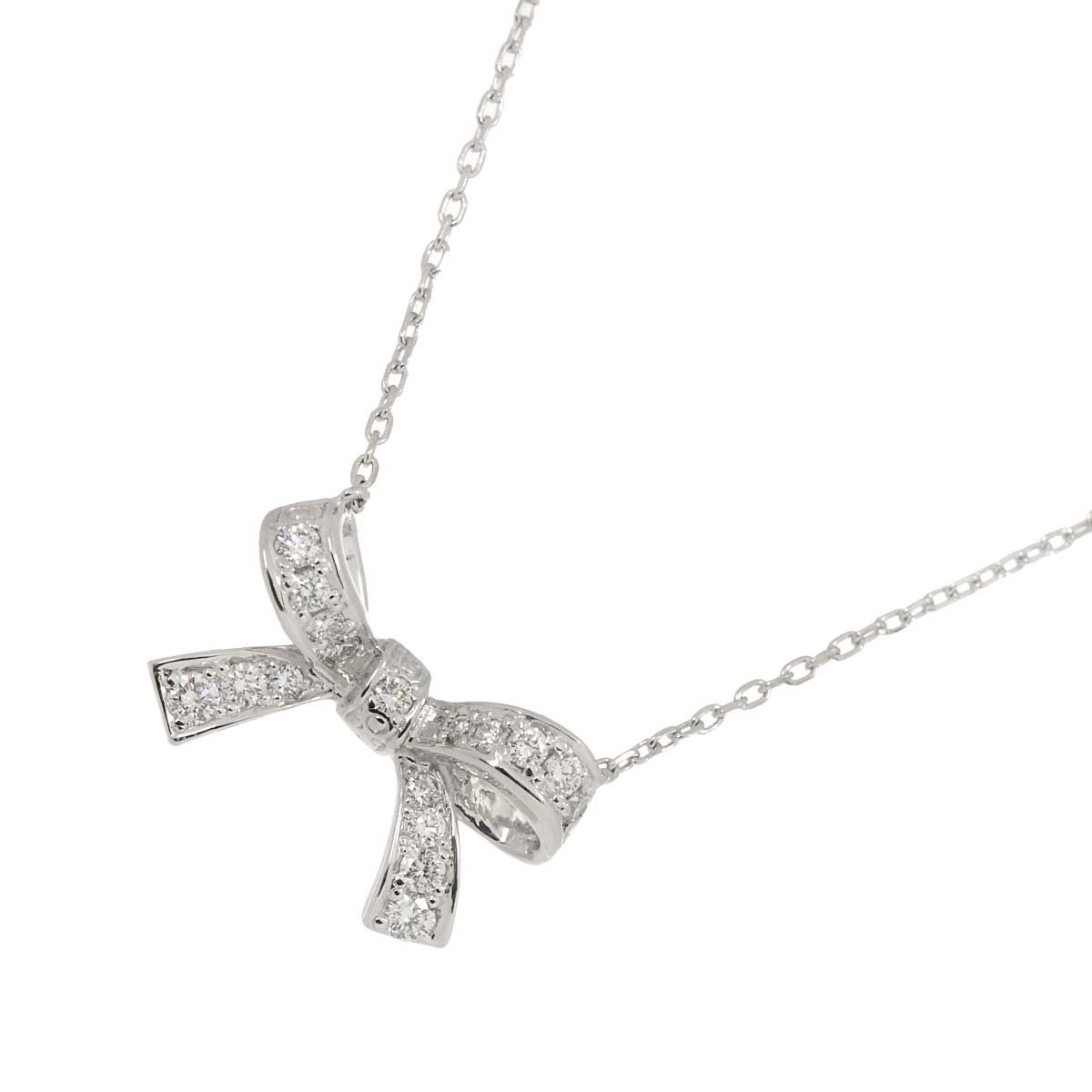 Vendome Diamond 0.18ct Necklace 18K WG 750