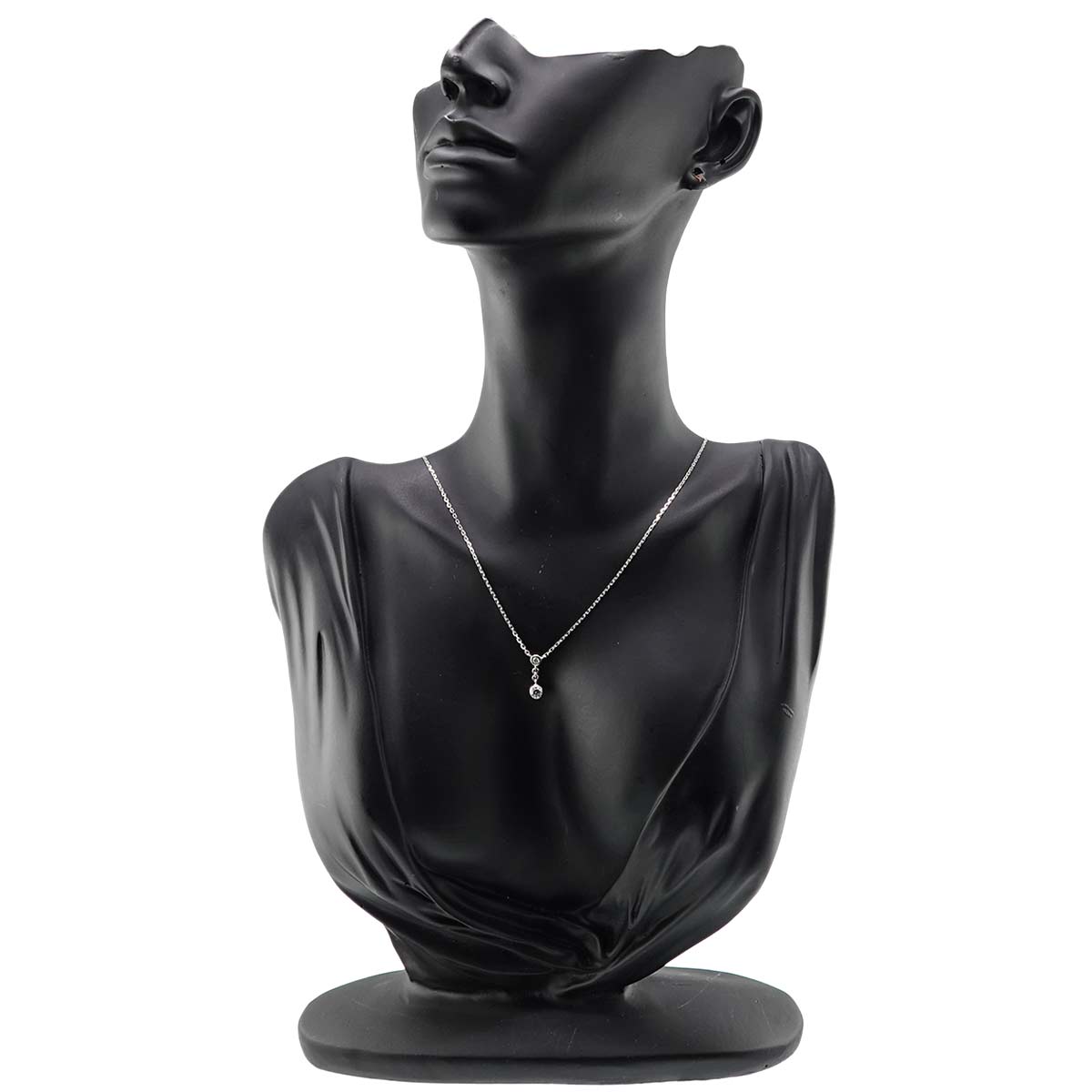 Perlita Diamond 0.16ct Necklace 18K White Gold 750