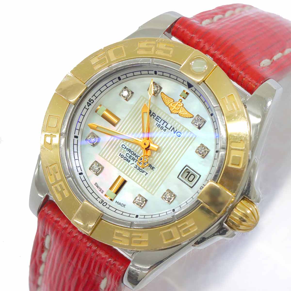 Galactic32 C71356 Quartz Pink Gold Ladies Watch