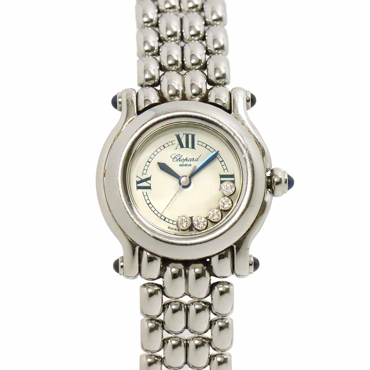 Chopard Happy Sport 27/8250-23 5P Diamond White Dial Ladies Watch