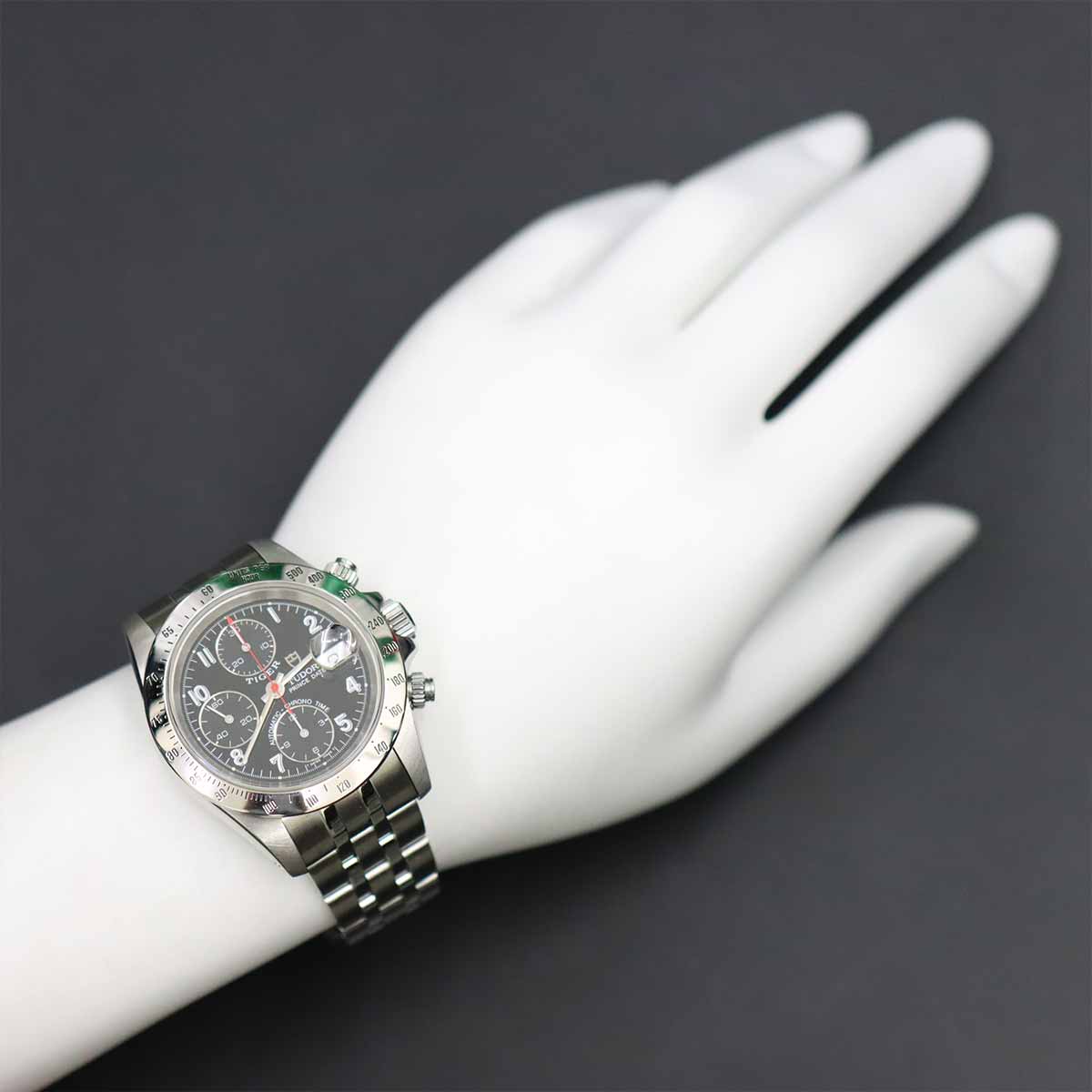 Chrono Time Tiger Prince Date 79280P Date Automatic Black Dial