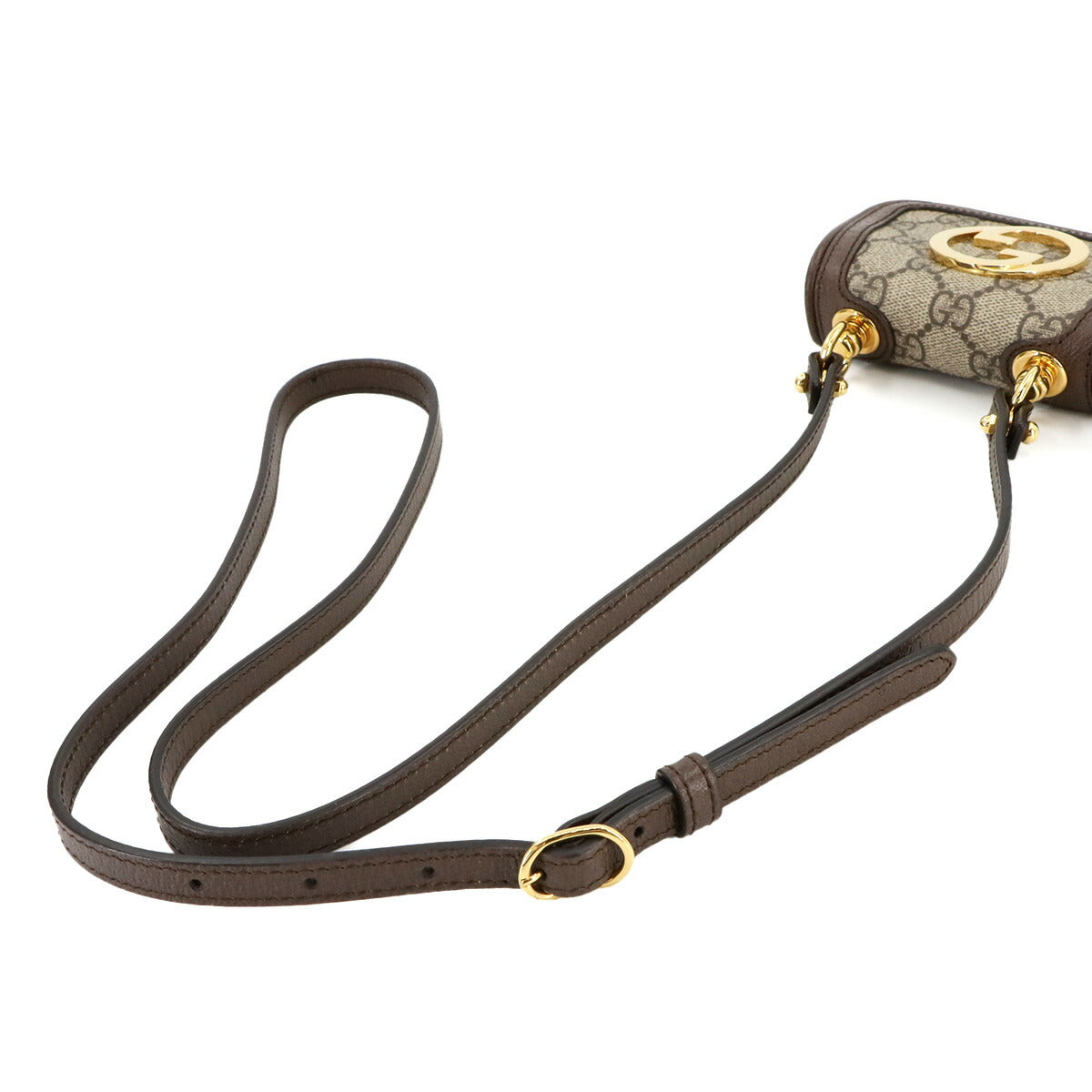 Interlocking G Blondie card case Shoulder Bag GG Supreme canvas 90273676