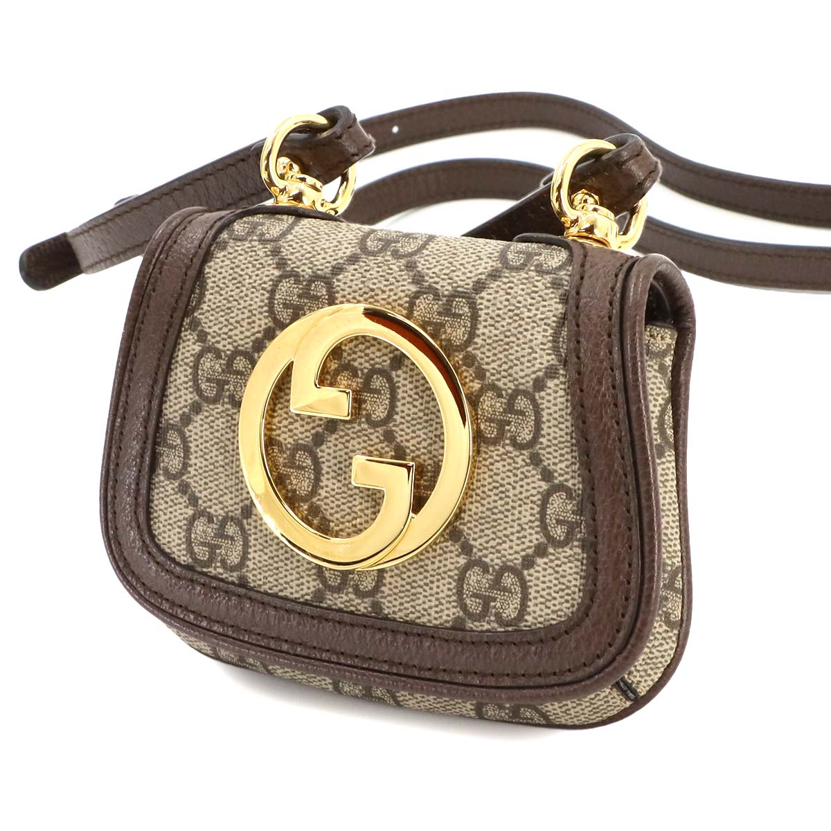 Interlocking G Blondie card case Shoulder Bag GG Supreme canvas 90273676