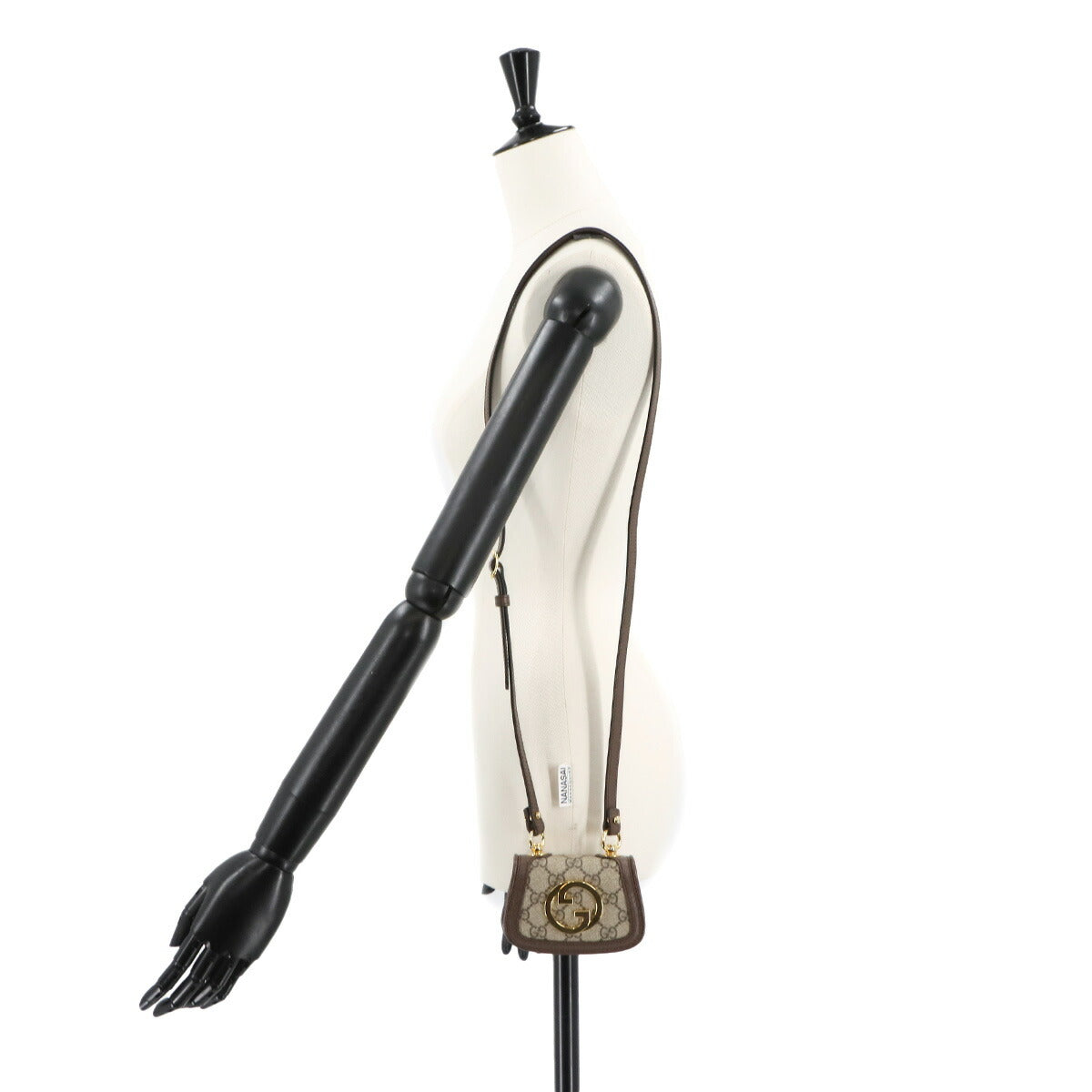 Interlocking G Blondie card case Shoulder Bag GG Supreme canvas 90273676