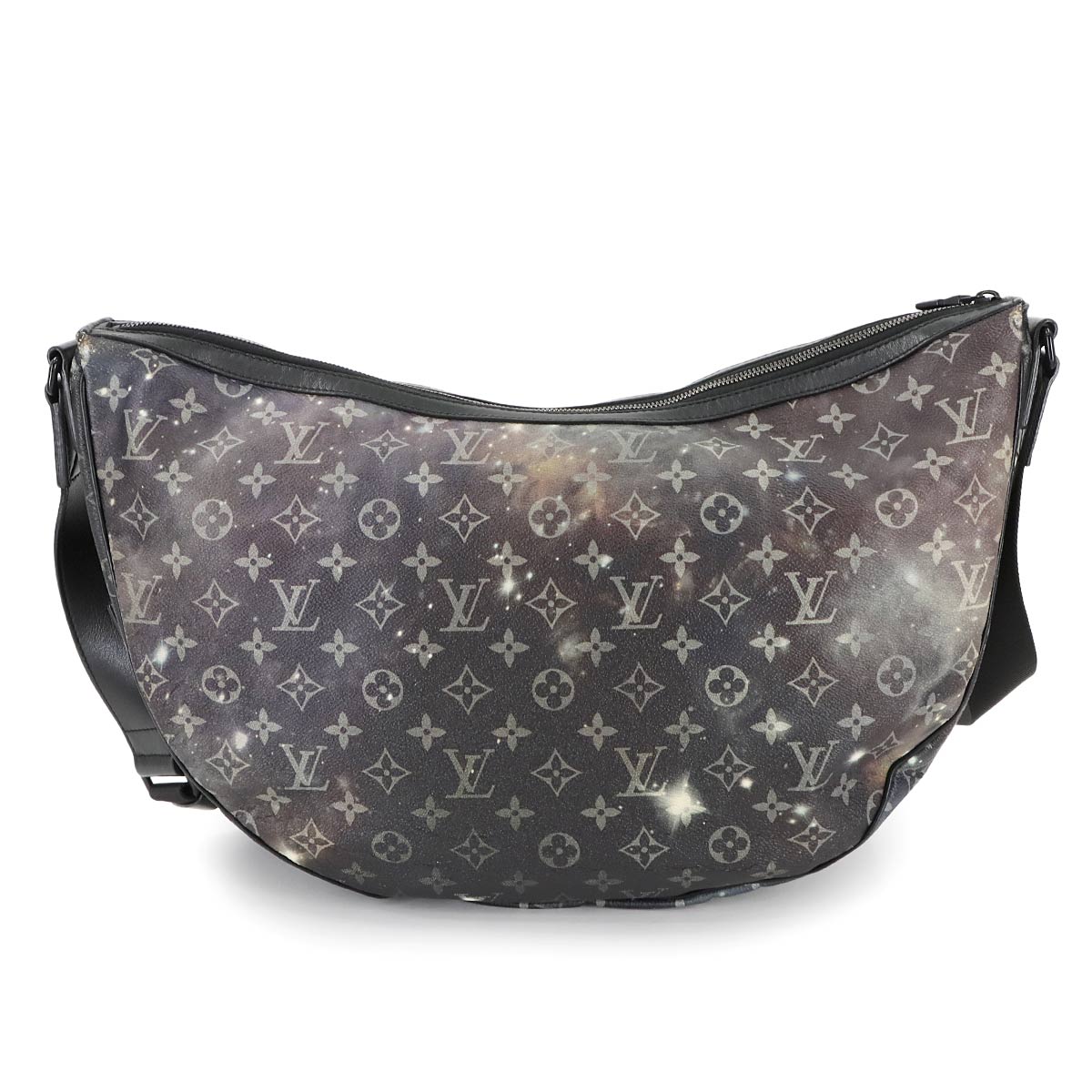 Monogram Galaxy Alpha Hobo Shoulder Bag Grey M44164 Purse 90274214