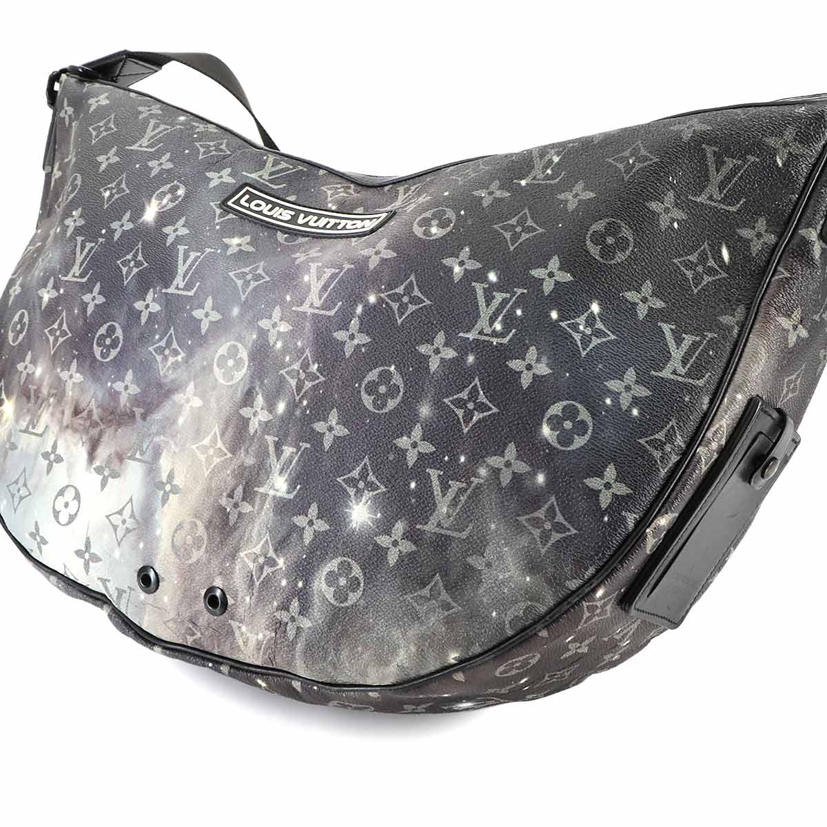 Monogram Galaxy Alpha Hobo Shoulder Bag Grey M44164 Purse 90274214