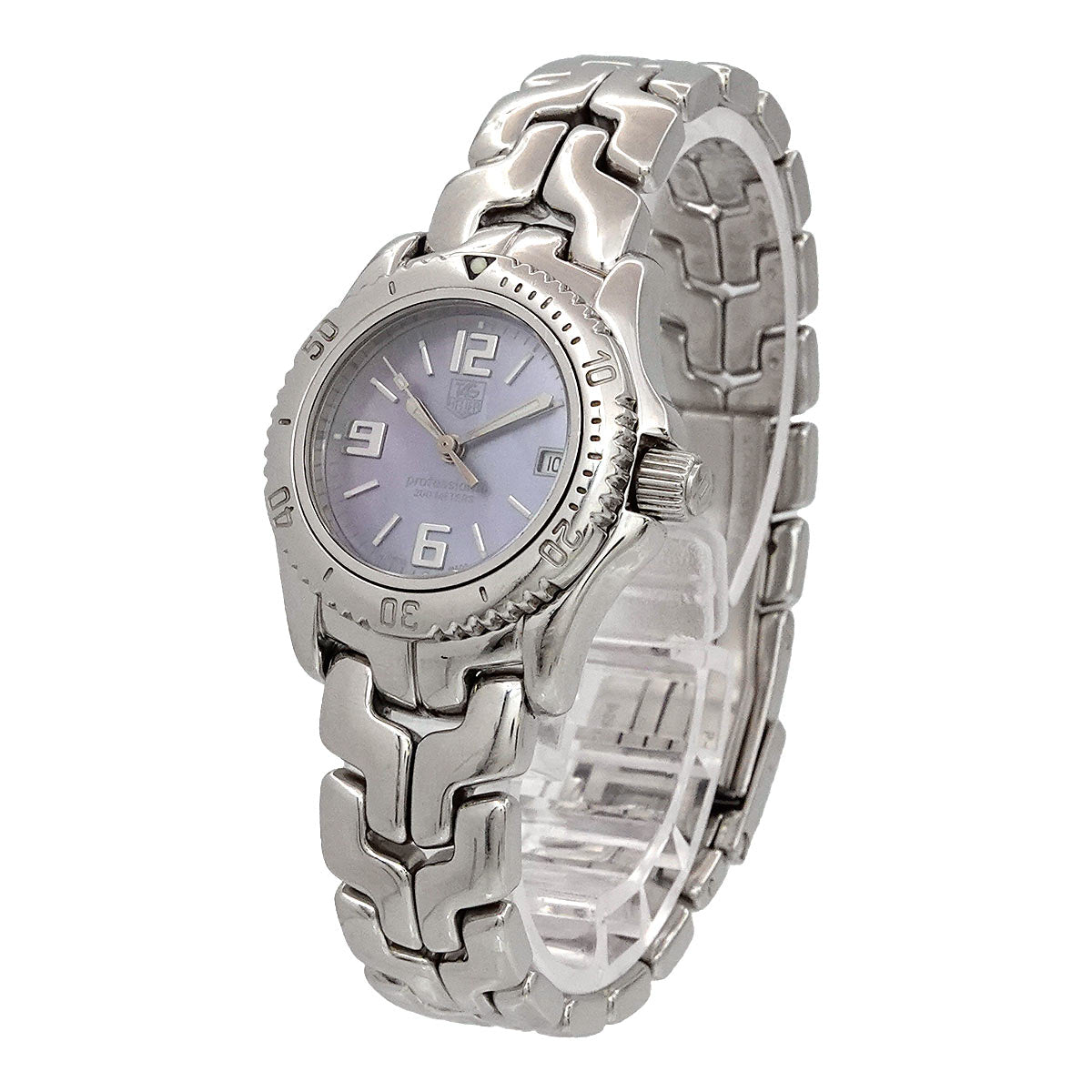 Link Professional WT141B Quartz Blue Shell Dial Ladies