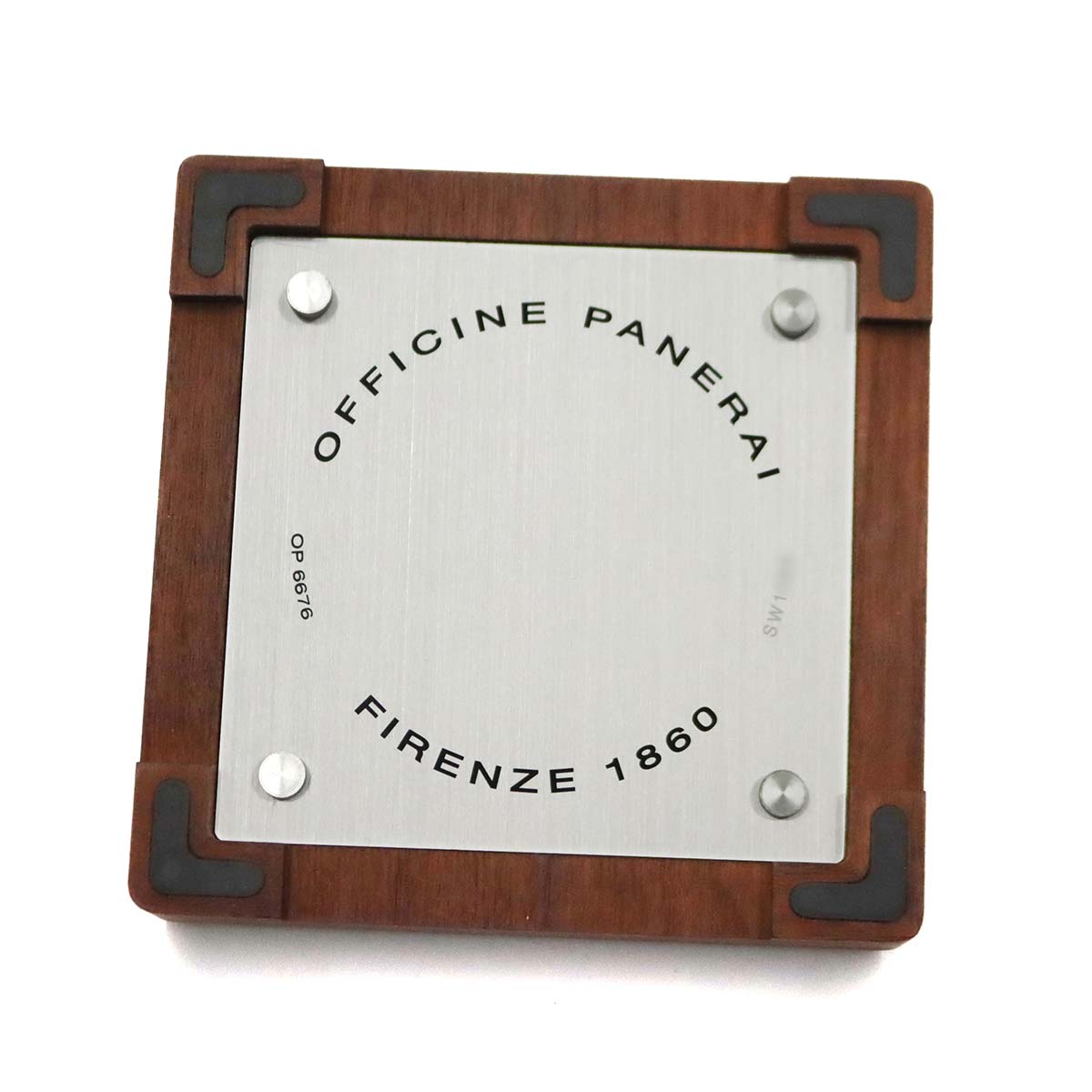 Table Clock PAM00314 Quartz White Dial Watch