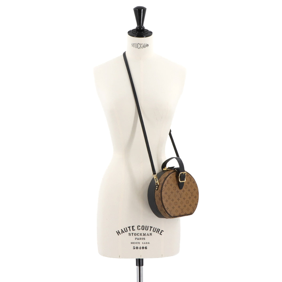 Monogram Reverse Petite Boite Chapeau 2way Hand Bag 90275012