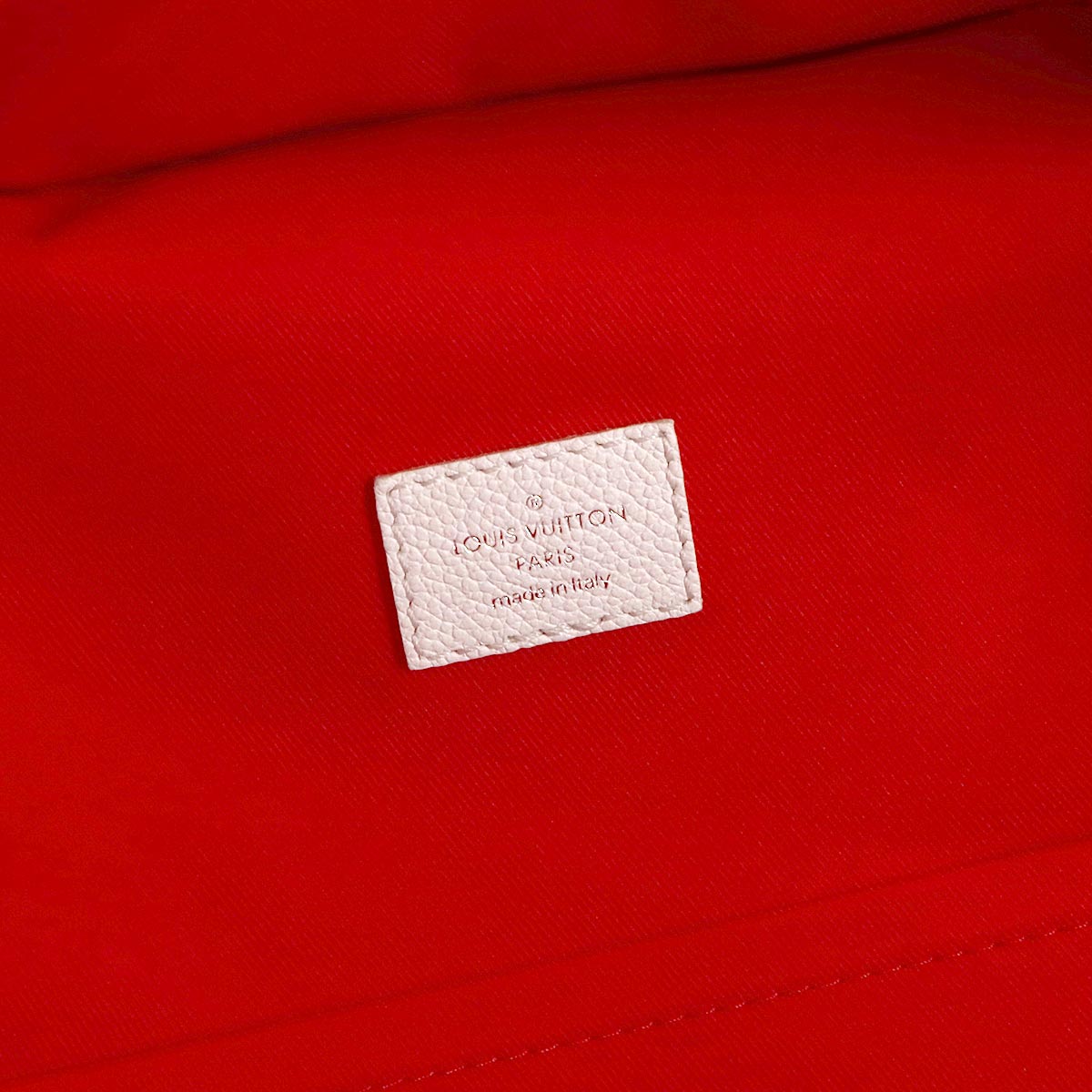 Damier Spray Racer Backpack Leather White M20664 RFID