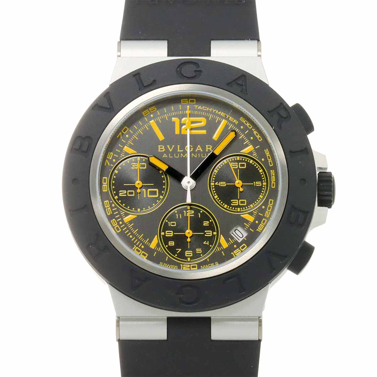 Aluminum BB41ATCH Chronograph Date Black Dial Mens