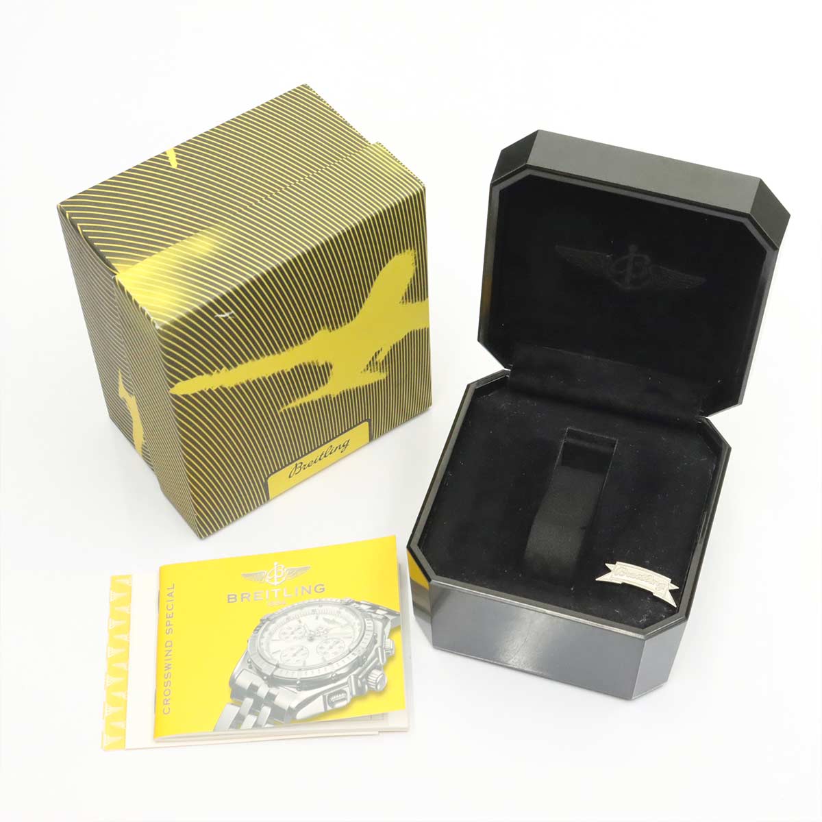 Crosswind Big Date A44355 Chronograph White Dial Mens