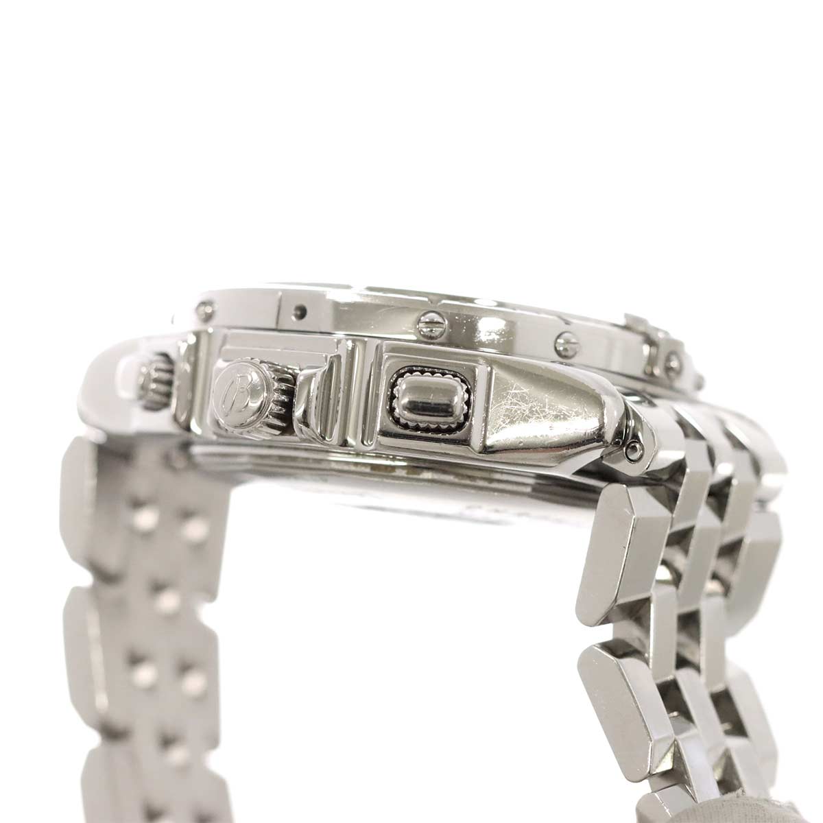 Crosswind Big Date A44355 Chronograph White Dial Mens