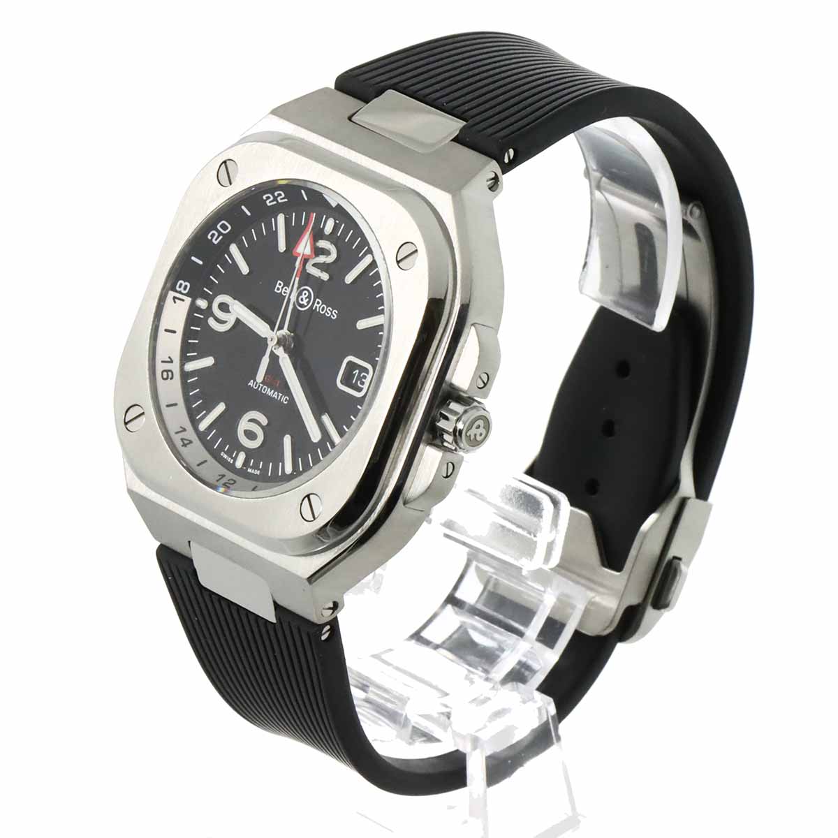 BR05 BLACKSTEEL BR05G-BL-ST/SRB GMT Automatic Date