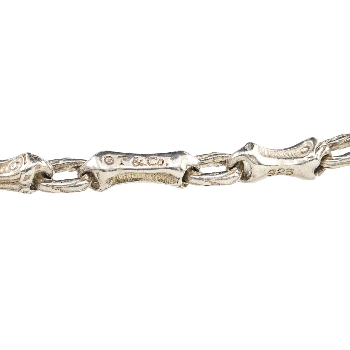 Bamboo Necklace Silver 925