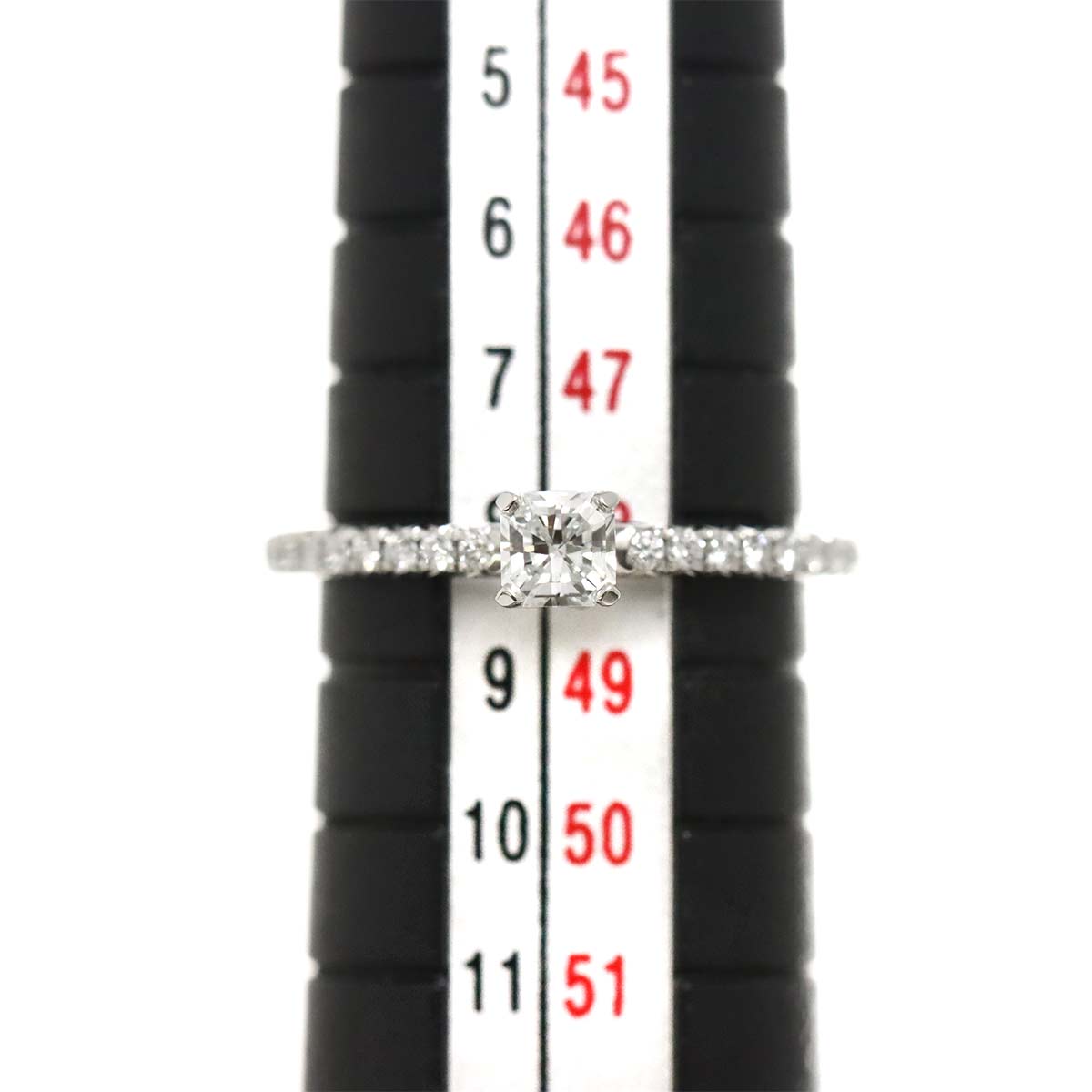 T True Diamond 0.19ct 0.09ct Ring Pt 4.5(US)