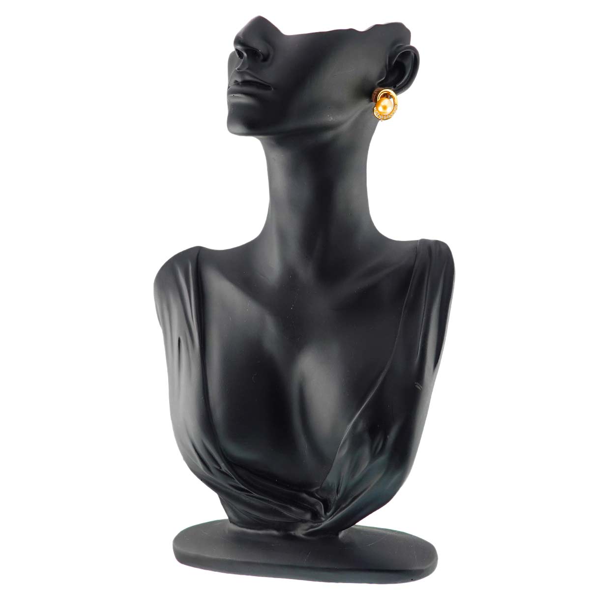 Akoya Pearl 9.4mm Diamond 0.12ctx2 Earrings Clip on 18K YG 750